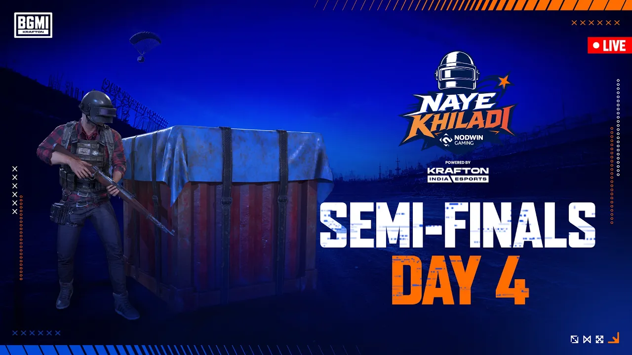 BGMI Naye Khiladi: Semi-Finals Day 4 Decides Grand Finalists! BGMI Naye Khiladi: Semi-Finals Day 4 Decides Grand Finalists!