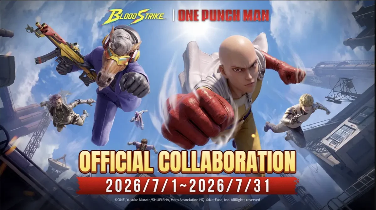 Blood Strike x One Punch Man Collaboration Available Now
