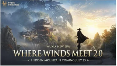 Where Winds Meet Encounters Eastern Steampunk in Hidden Mountain Expansion Launching July 23