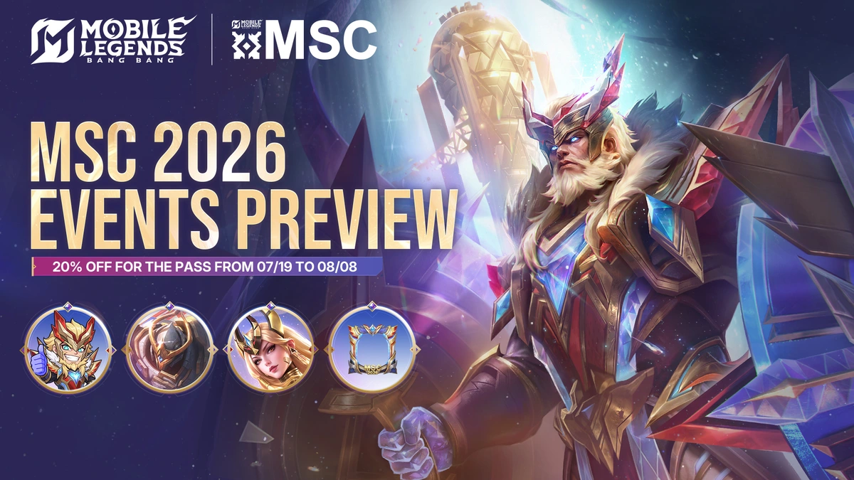 MSC Pass Returns as MLBB Brings 2026 Esports World Cup Action to Paris
